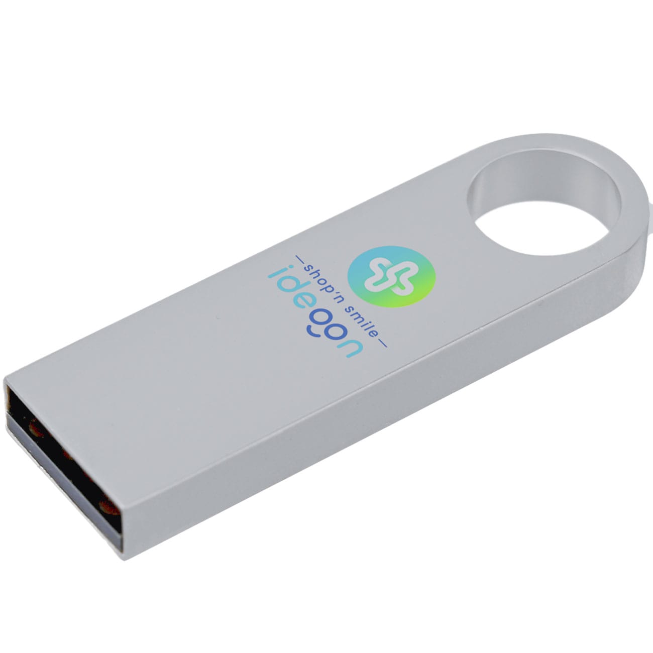 64-GB-USB-A-Stick mit Metallgehäuse und Öse