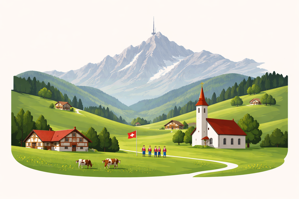 Appenzell Innerhoden Illustriert