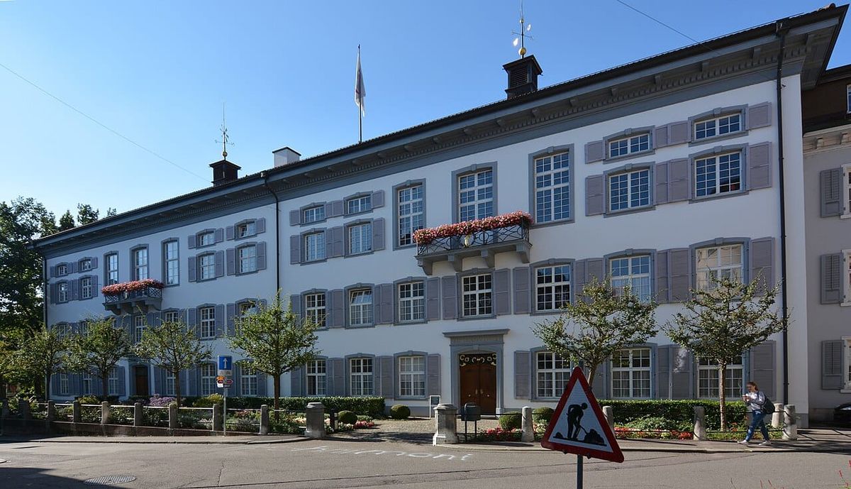 Regierungsgebäude des Kantons Basel-Landschaft in Liestal. Archivaufnahme.