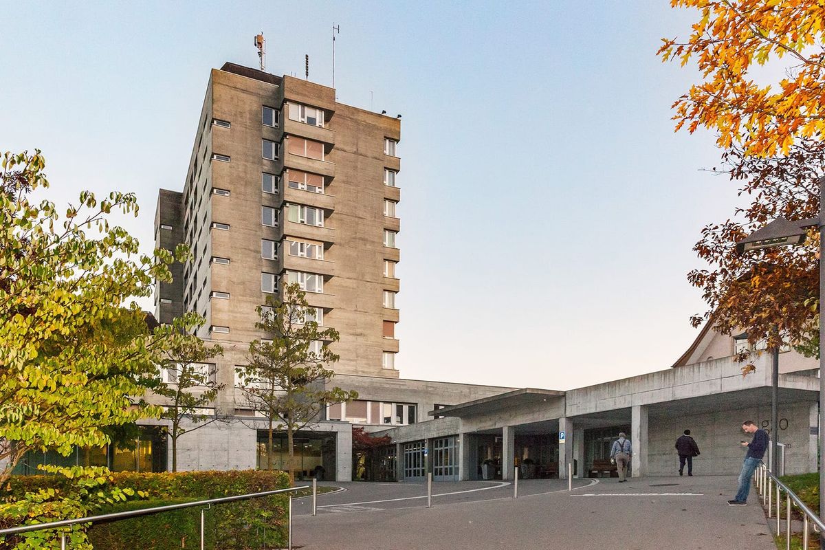GZO Spital Wetzikon. Offizielle Presseaufnahme des Spitals.