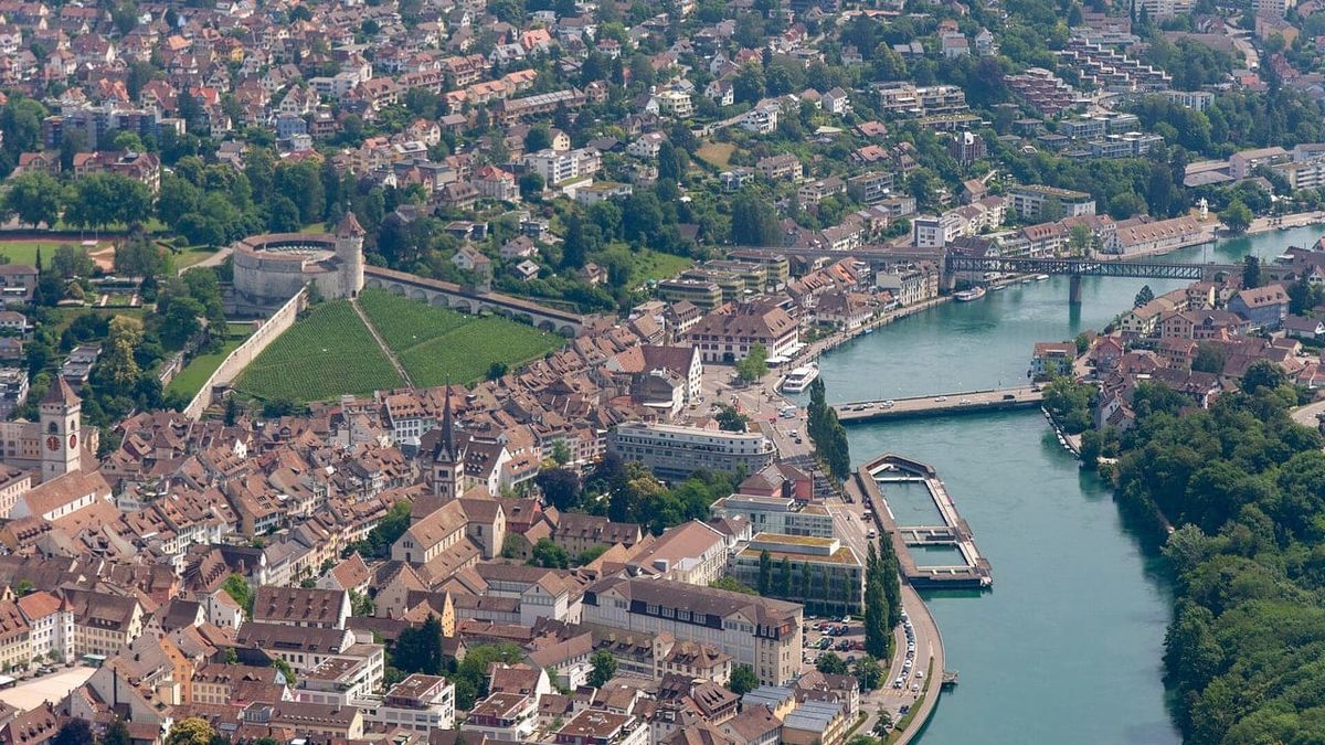 Symbolbild zum Thema leben neuhausen rheinfall alltag neben