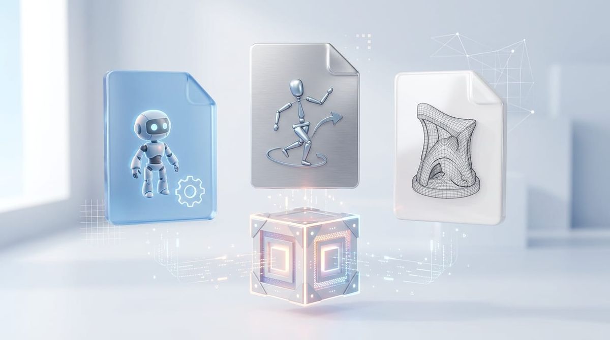 GLB FBX OBJ - Thumbnail für GLB, FBX oder OBJ: Welches 3D Format brauchst du?