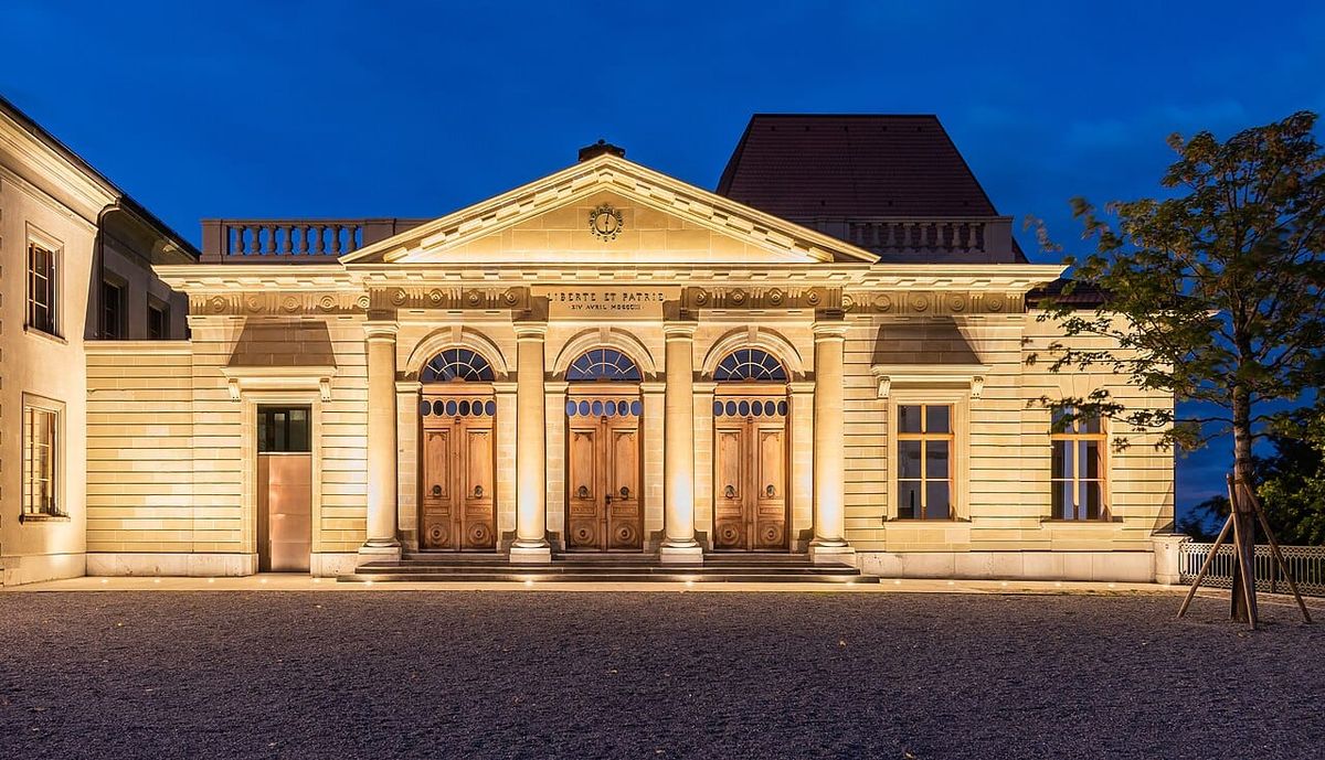 Gebäude des Waadtländer Grossen Rates in Lausanne, Archivaufnahme.