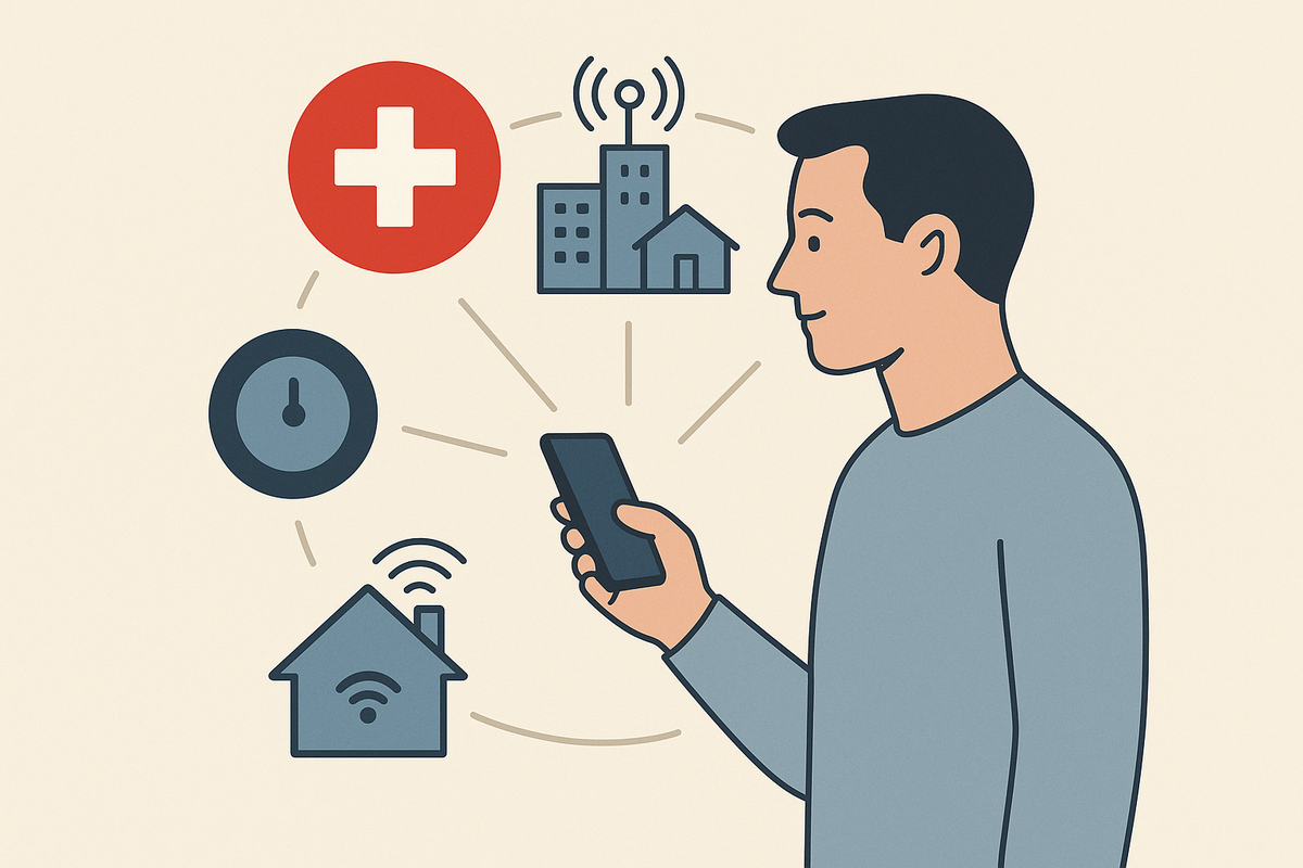 Digitale Vernetzung im Alltag