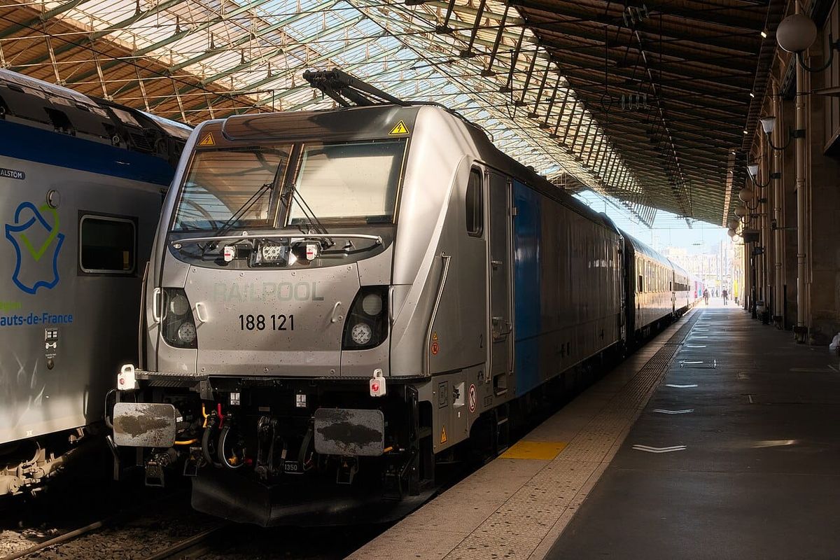 European Sleeper am Bahnhof Paris Nord, April 2026. Archivaufnahme des Zugangebots, nicht der neuen Aarau-Verbindung.
