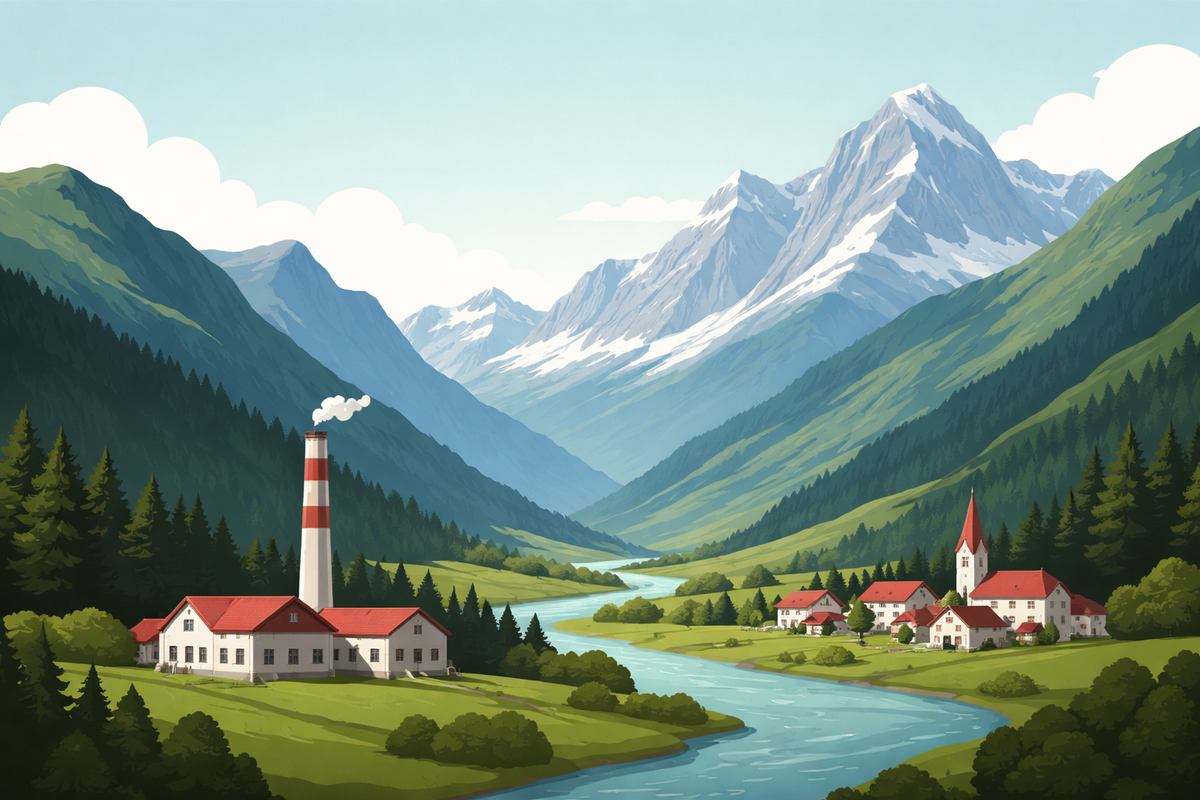 Kanton Glarus Illustriert