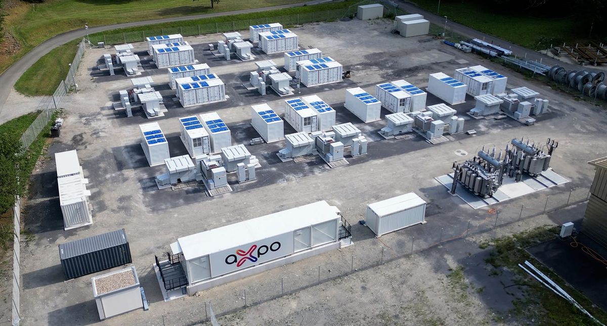 Batteriespeicher in Plattischachen bei Gurtnellen, offizielle Aufnahme zur Eröffnung 2026.