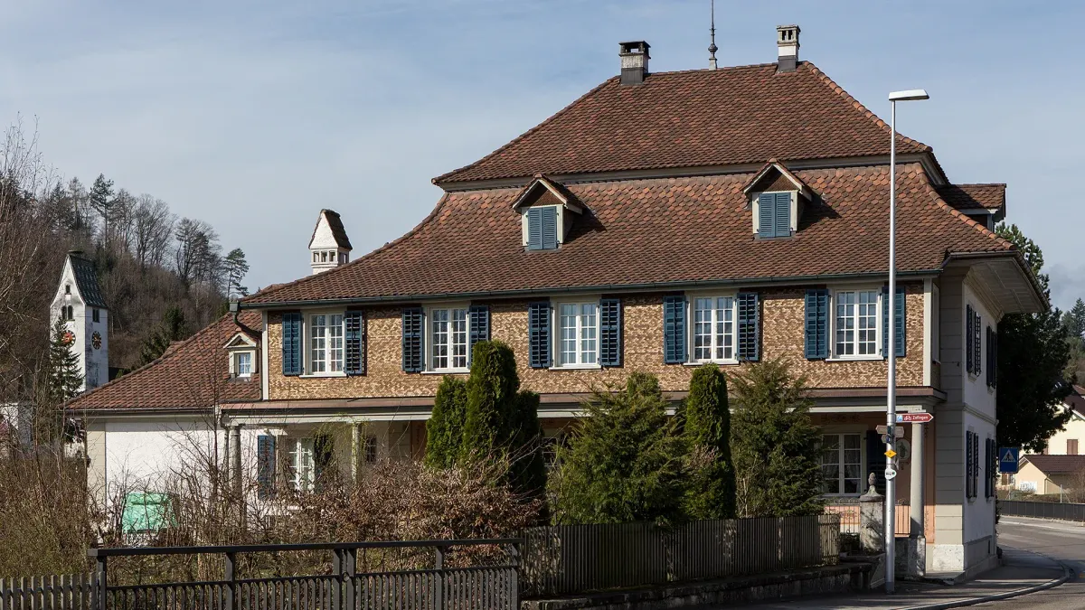 Wohnhaus im aargauischen Brittnau