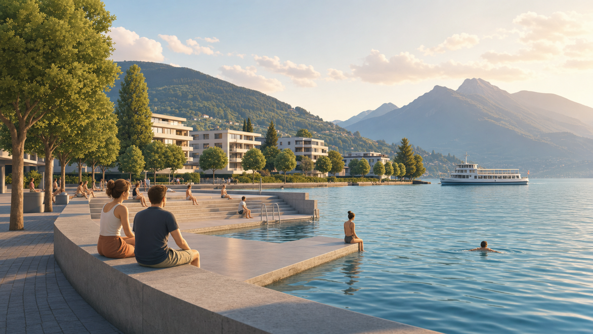 Symbolbild zum Thema seeufer schweiz neu verhandelt