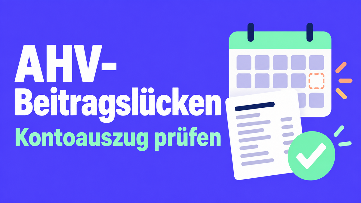 Flache Illustration eines Kalenders und Kontoauszugs mit markierter Lücke.