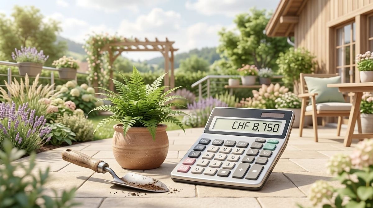 Gartenkosten Schweiz - Thumbnail für Gartenkosten berechnen: Was Gartenarbeit in der Schweiz ungefähr kostet