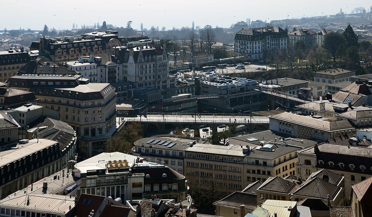 Blick über Lausanne als Ortsbild zum Festival Label Suisse. Archivaufnahme, keine Abbildung der Festivalveranstaltungen 2026.