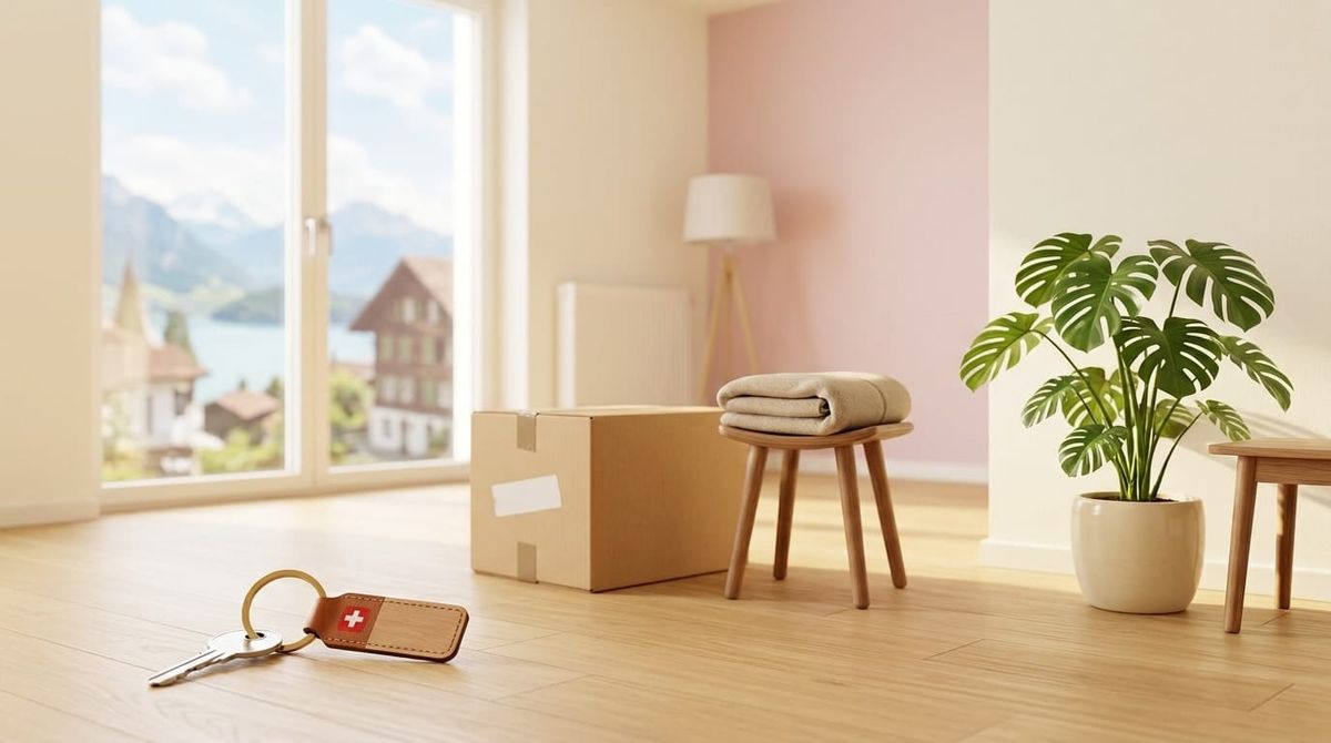 erste Wohnung Schweiz - Thumbnail für Erste Wohnung in der Schweiz: Was du vor dem Einzug erledigen solltest