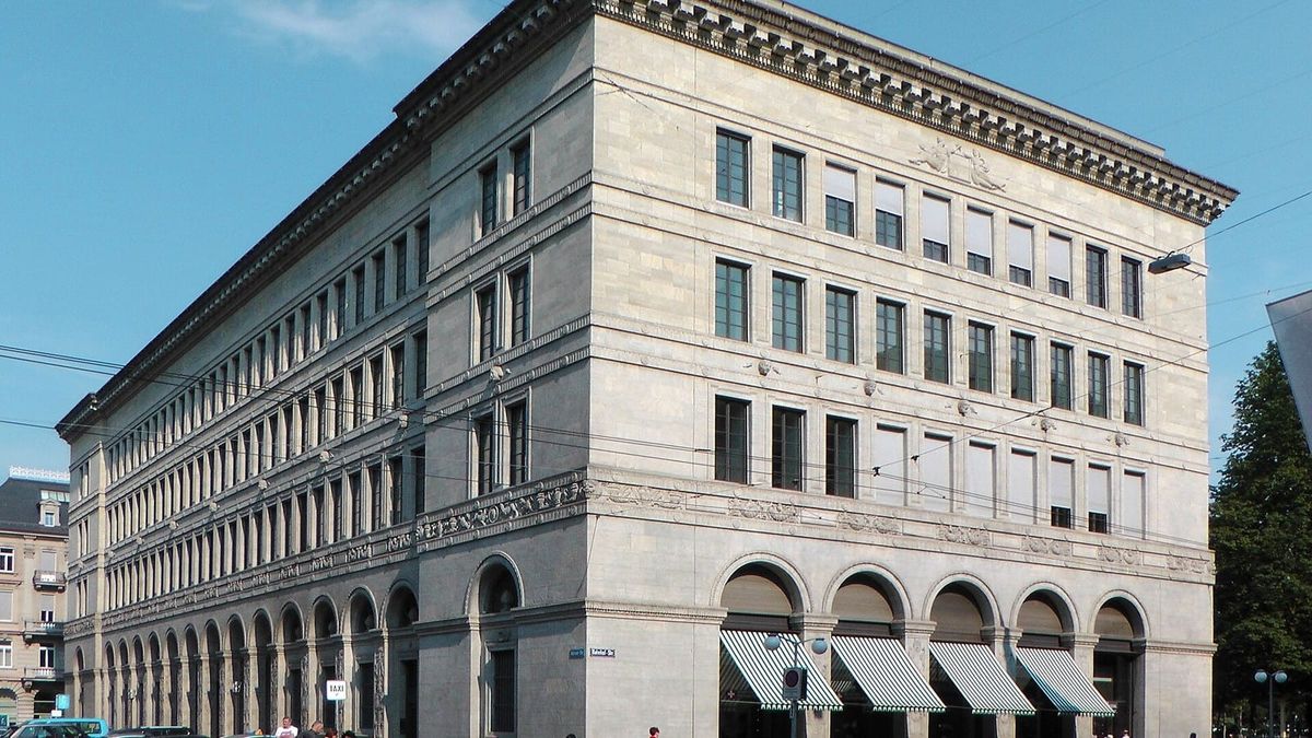 Gebäude der Schweizerischen Nationalbank in Zürich