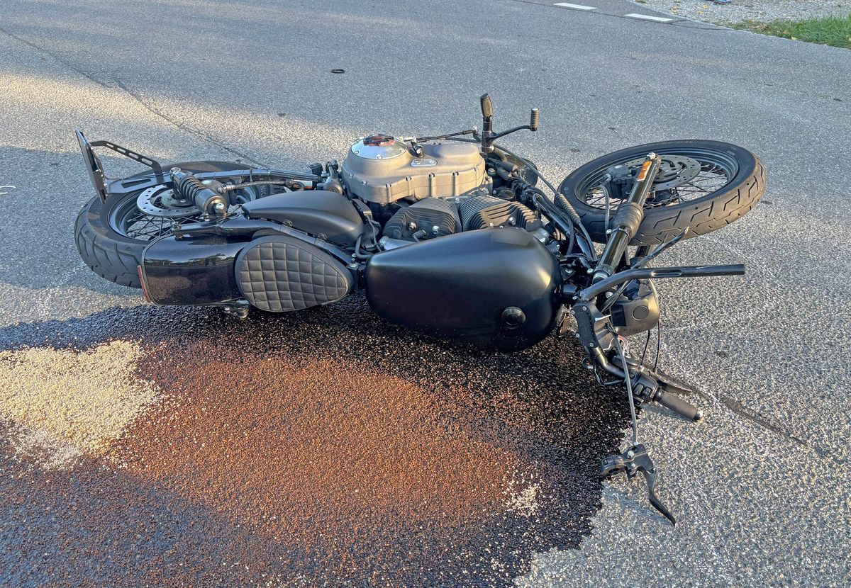 Wigoltingen: Motorradfahrer verletzt