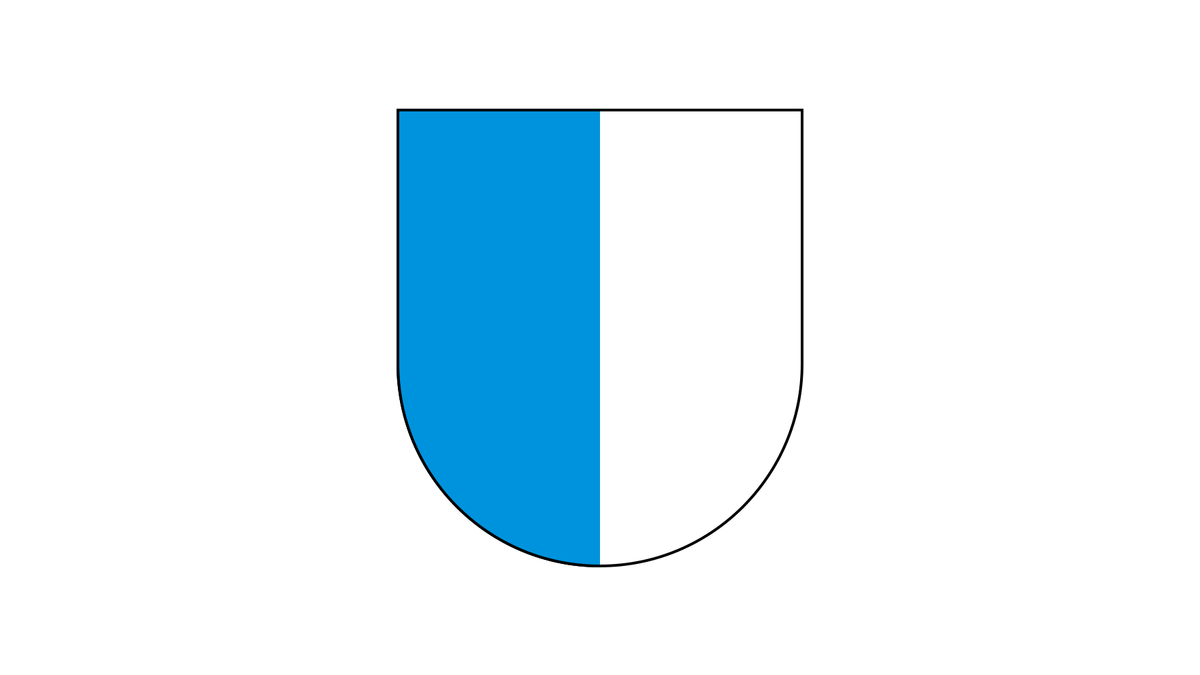Wappen Luzern auf weissem Hintergrund