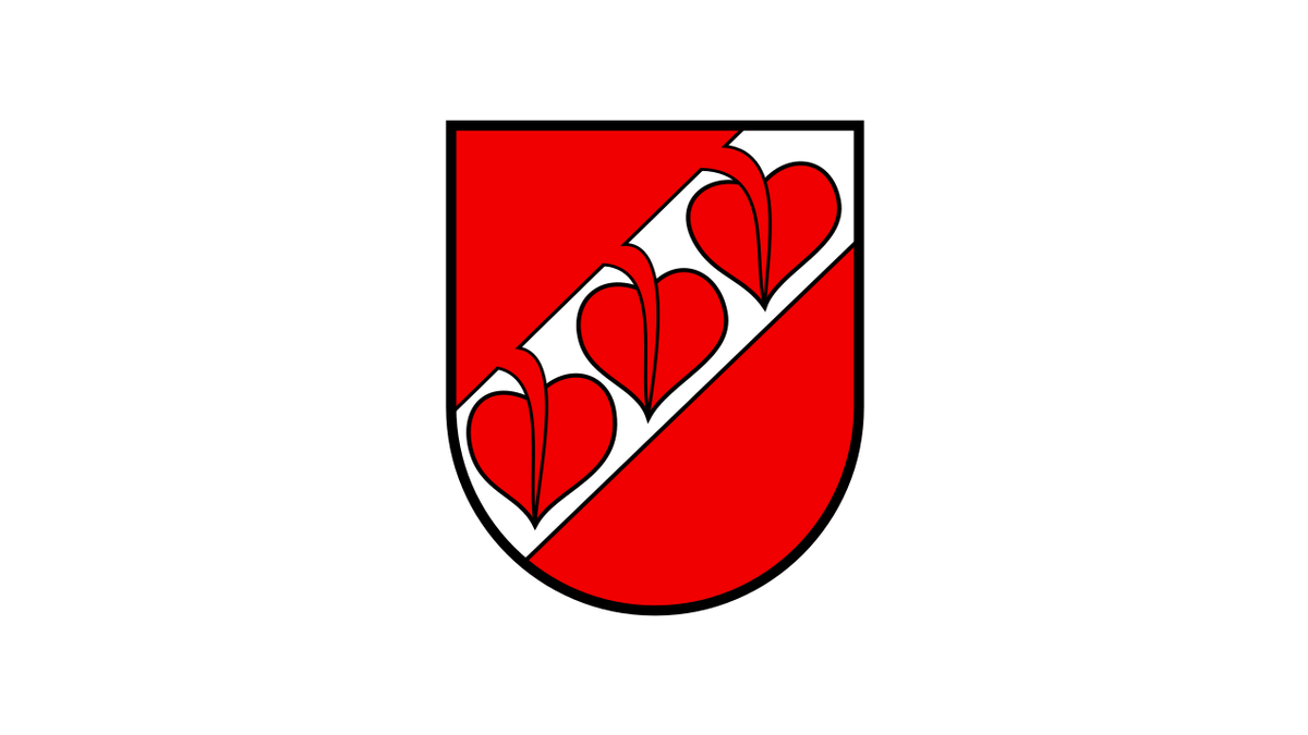 Wappen Tramelan auf weissem Hintergrund