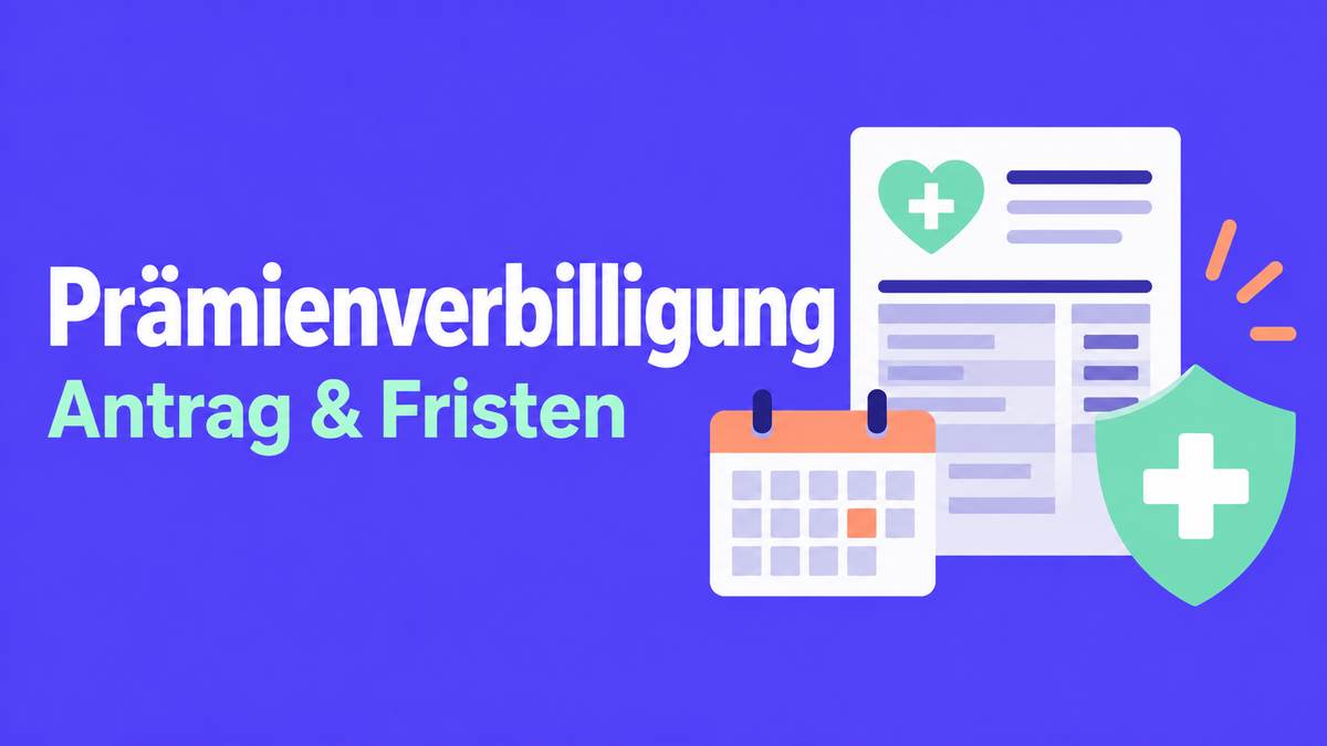 Flache Illustration einer Krankenversicherungsrechnung mit Kalender und Schutzsymbol.