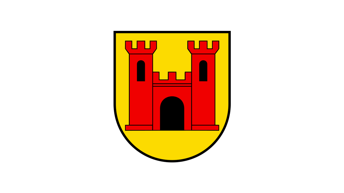 Wappen Wolhusen auf weissem Hintergrund