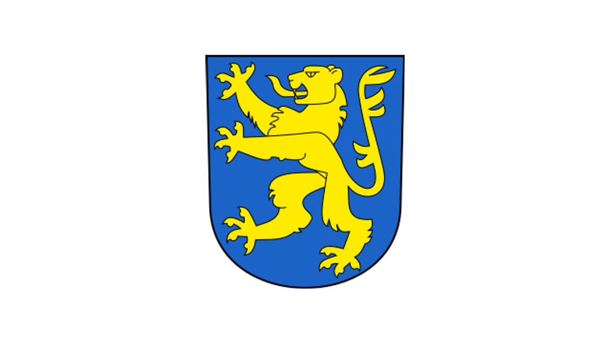 Wappen Bürglen auf weissem Hintergrund