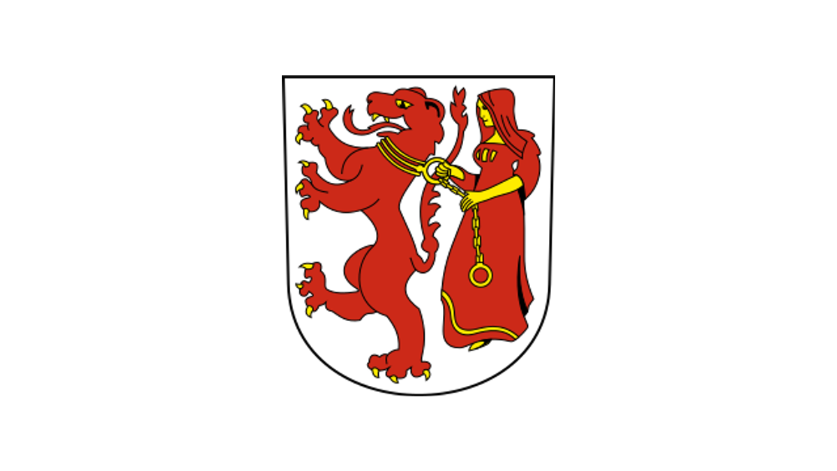 Wappen Frauenfeld auf weissem Hintergrund