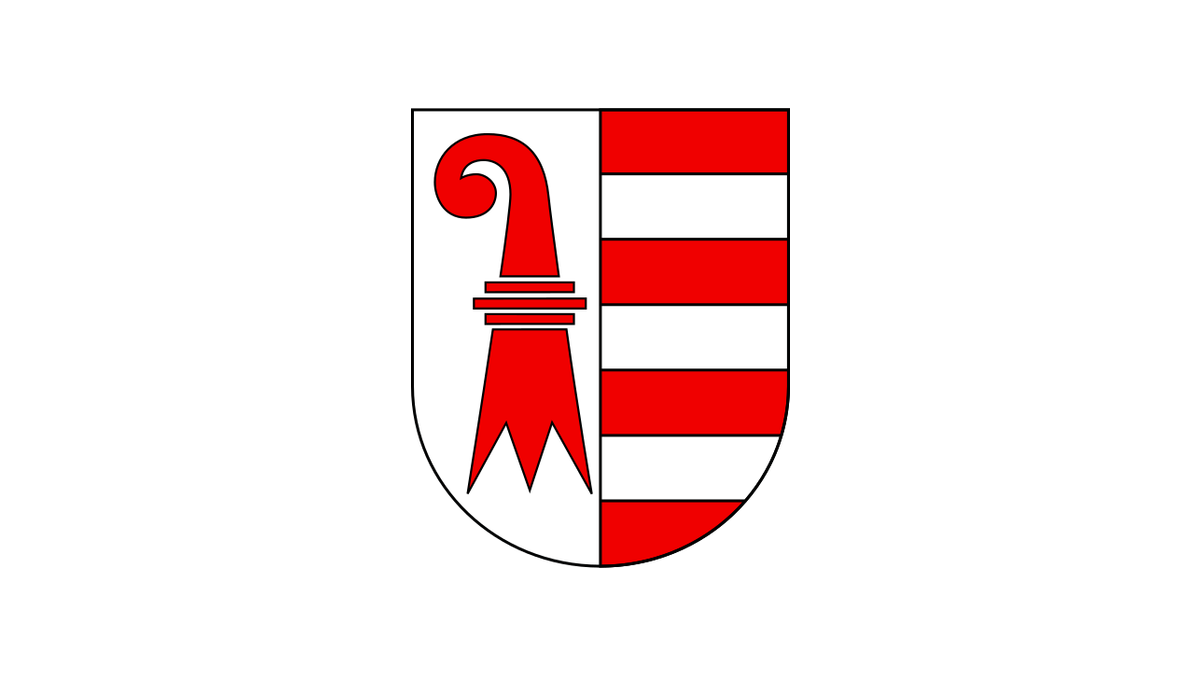 Wappen Kanton Jura auf weissem Hintergrund