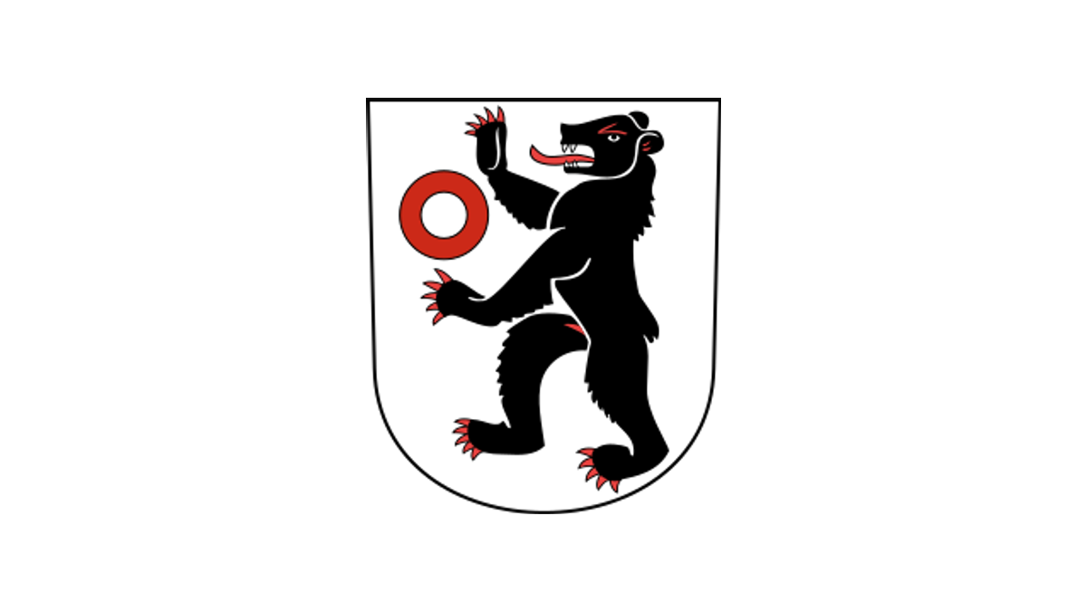Wappen Appenzell auf weissem Hintergrund