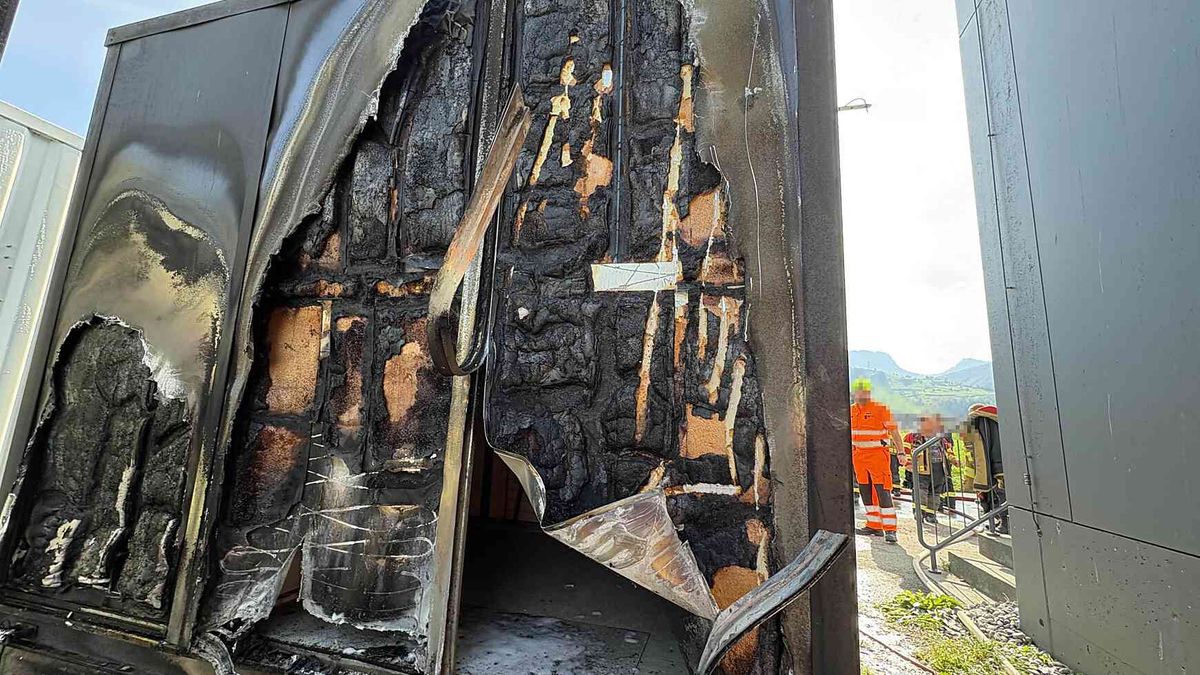 Wangen: Brand wegen weggeworfener Zigarette
