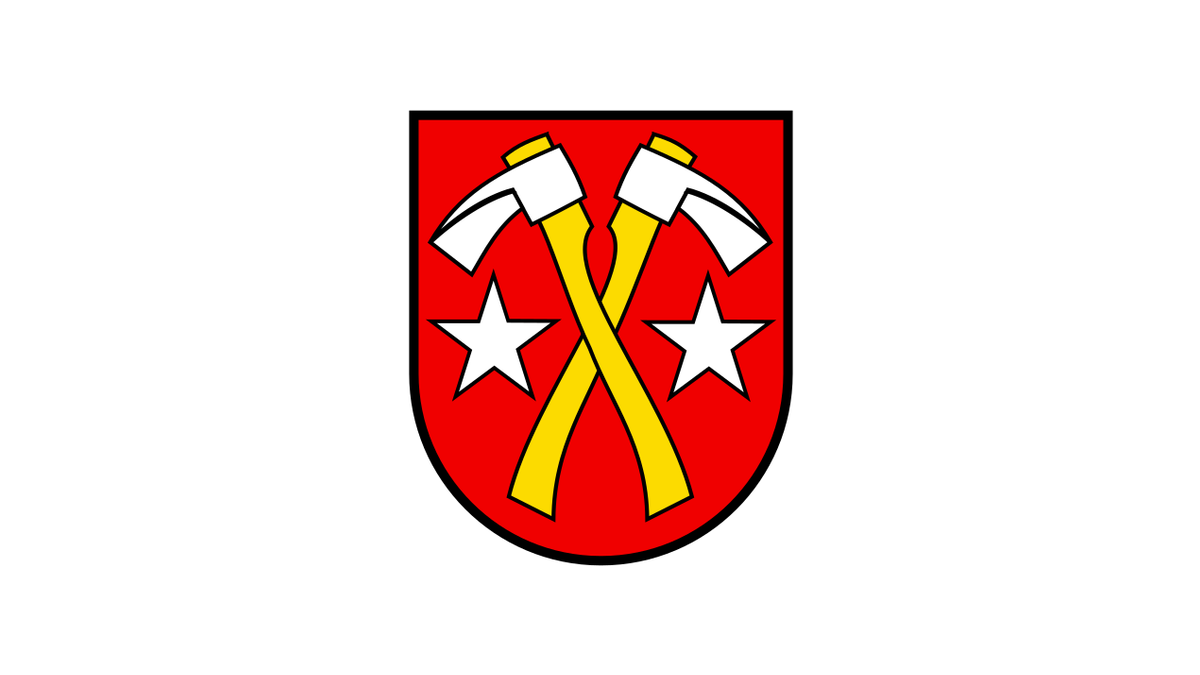 Wappen Rüti bei Büren auf weissem Hintergrund