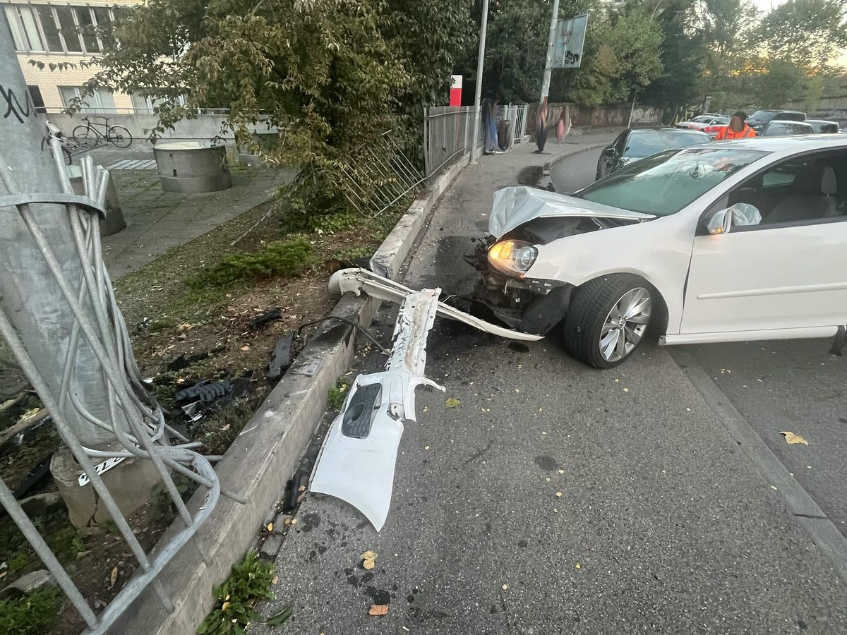 Am Mittwochabend kam es in Bern zu einem Selbstunfall.