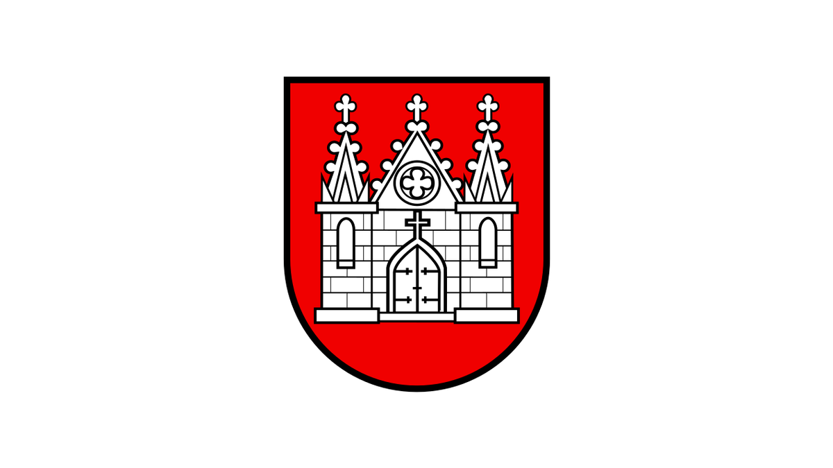 Wappen Moutier auf weissem Hintergrund