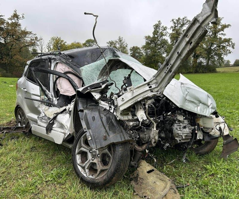 Accident de la circulation à Auboranges