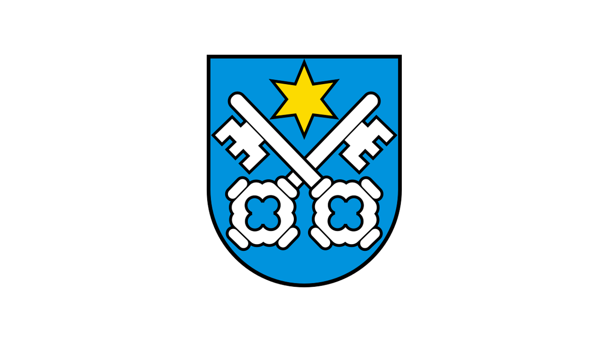 Wappen Huttwil auf weissem Hintergrund