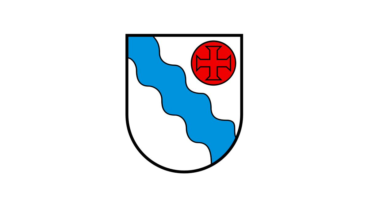 Wappen Niederbipp auf weissem Hintergrund