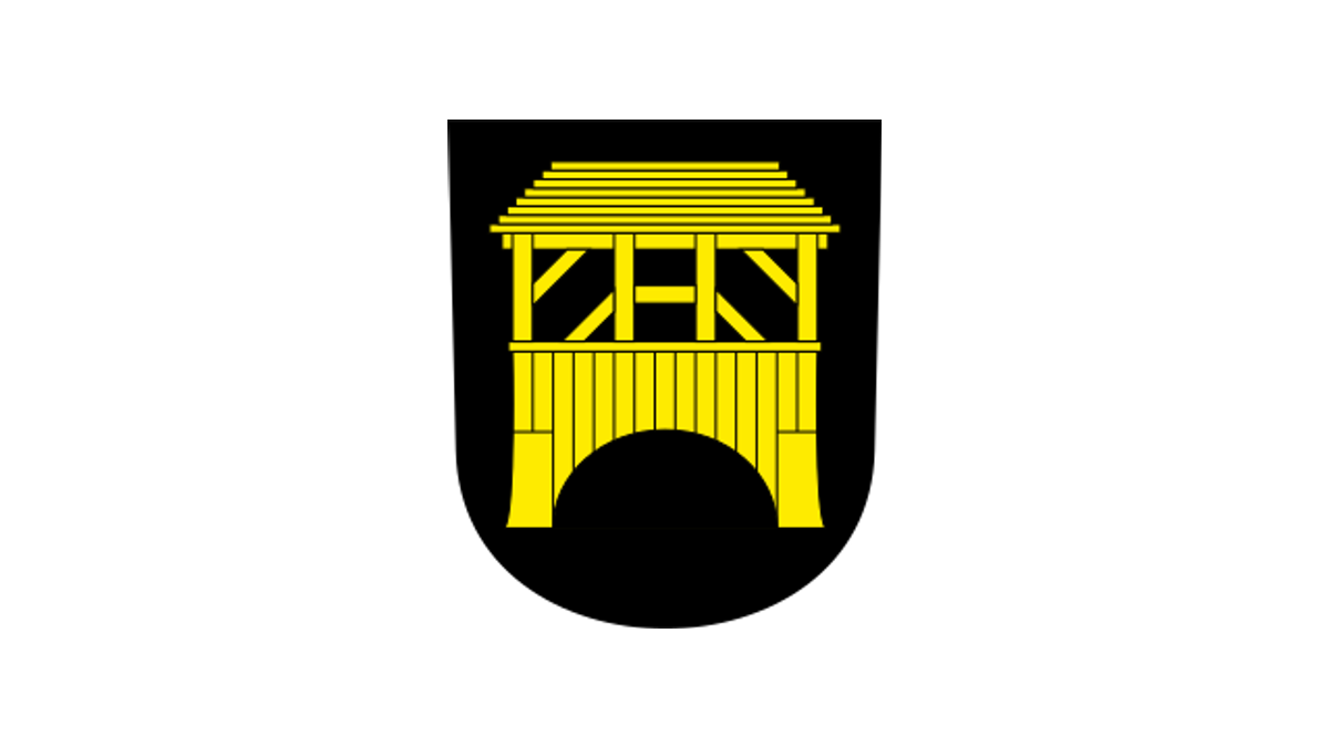 Wappen Rickenbach auf weissem Hintergrund