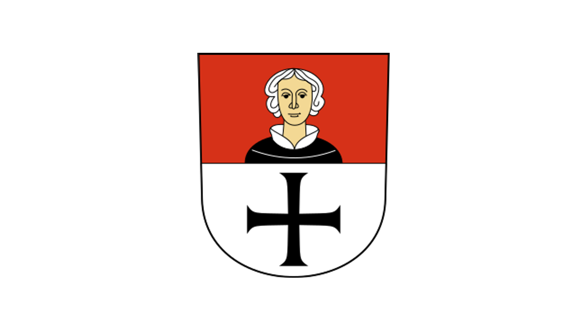 Wappen Opfikon auf weissem Hintergrund