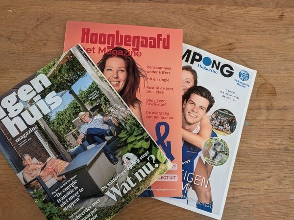 Merken maken weer magazines
