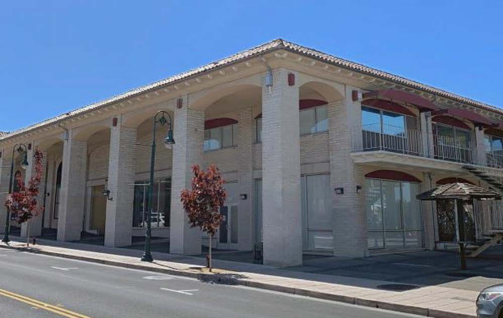 An office building at 451 Georgia St. that is the site of a proposed downtown charter school.