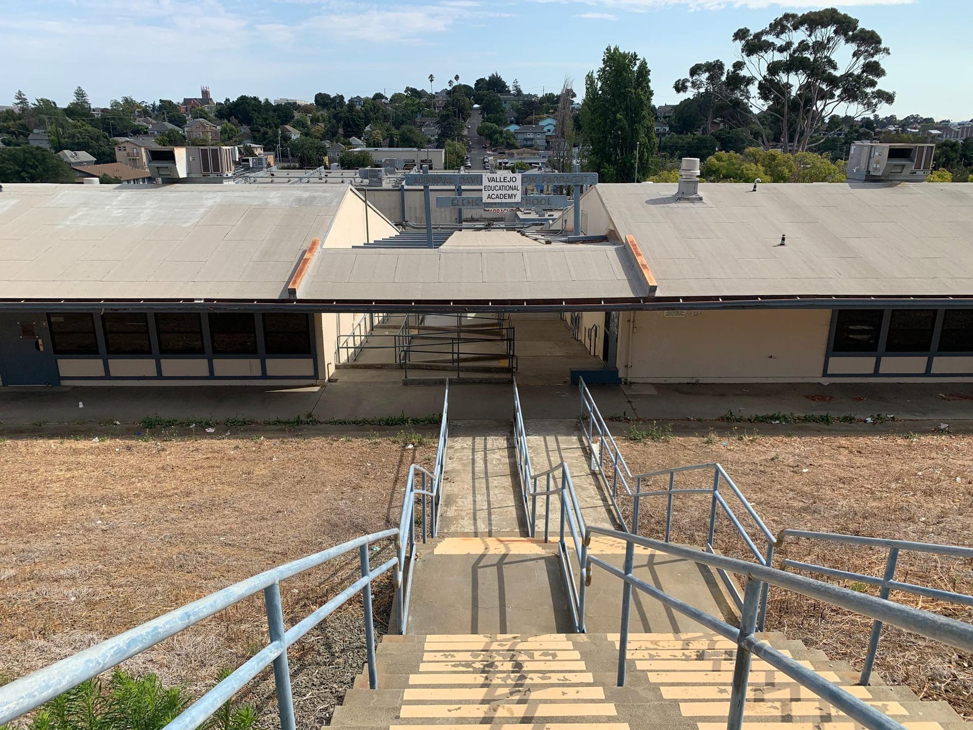 The former Farragut Elementary School site is leased to the city of Vallejo