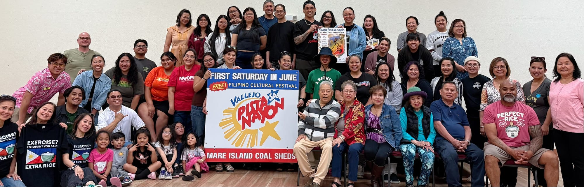 This year's crew of volunteers for Vallejo's Pista Sa Nayon festival