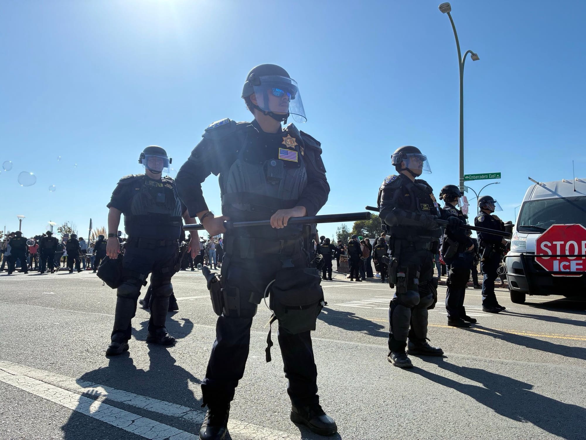 California Highway Patrol officers
