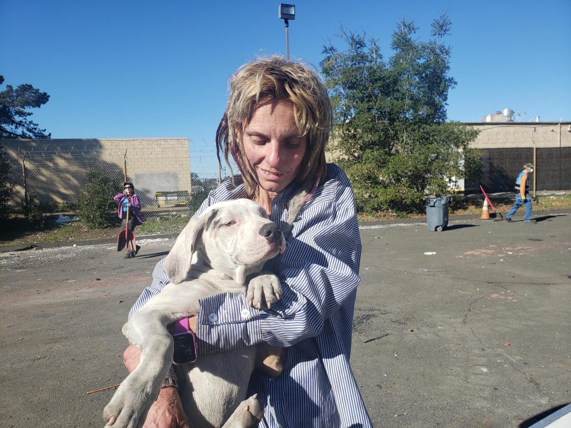 L. Lorel, who has been living at the former U.S. Army Reserve site in Vallejo for two years,