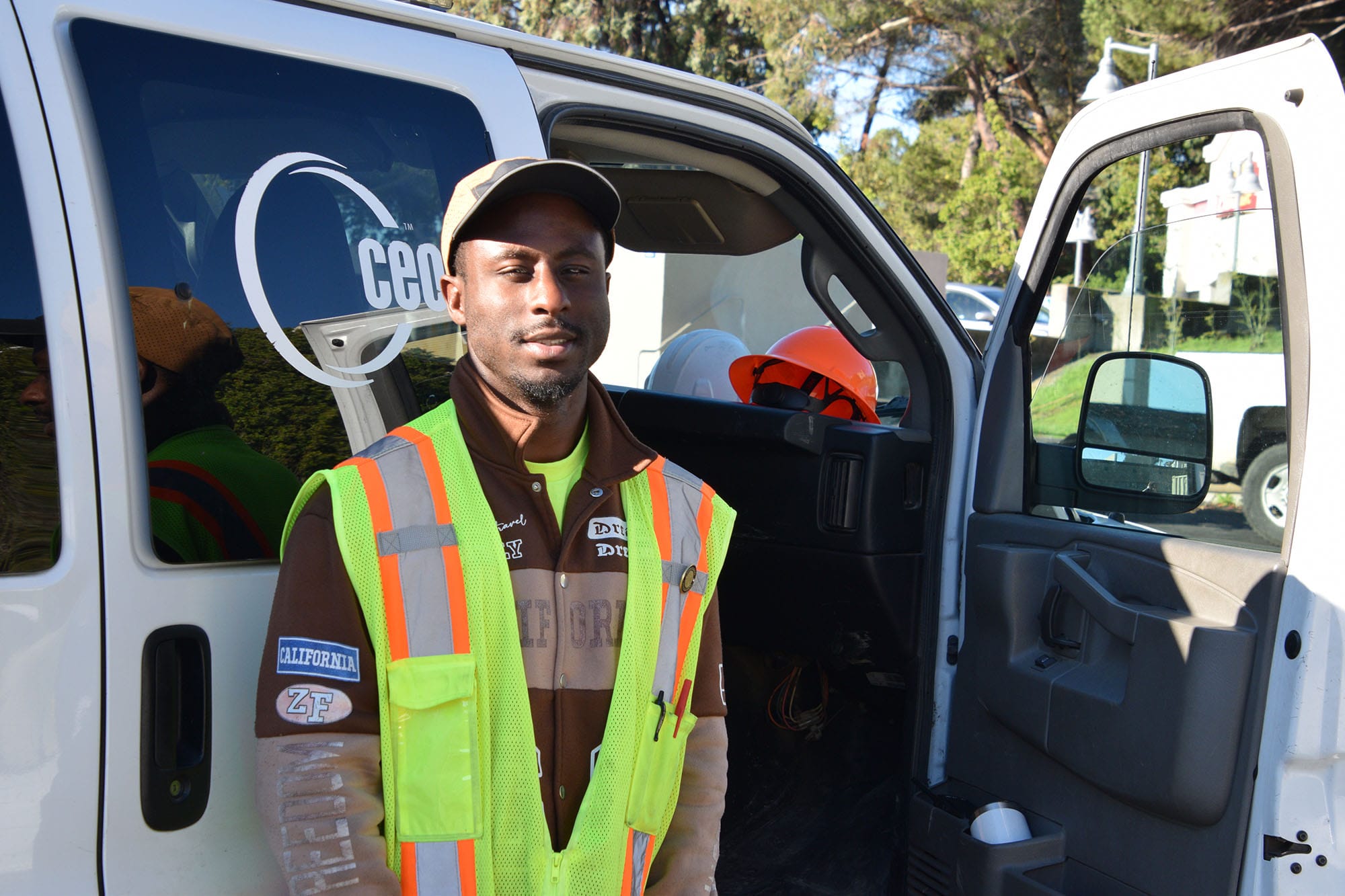 Dylan Conley, a site supervisor with the Center for Employment Opportunity,