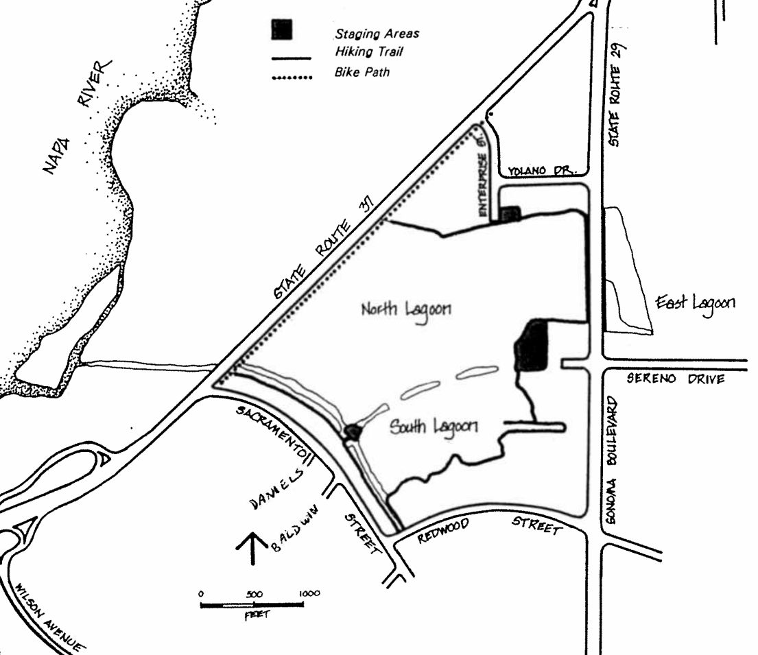 A proposal in the White Slough Specific Area plan to break up the Island to increase tidal flows.