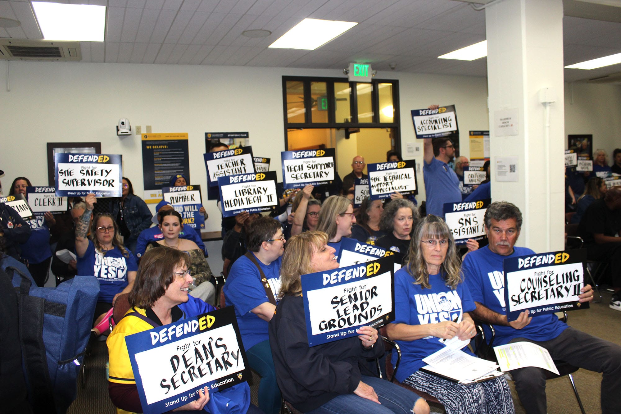 Vallejo’s school district and its biggest union trade accusations of not bargaining