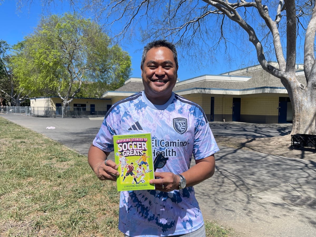 Vallejo native Chris Navalta publishes children’s book about soccer greats