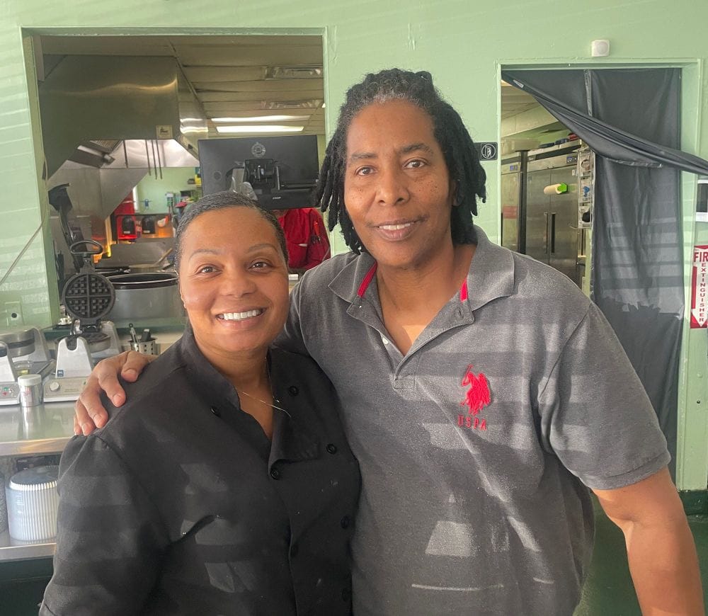 Tara Beasley-Stansberry and her wife and business partner Ronda Stansberry