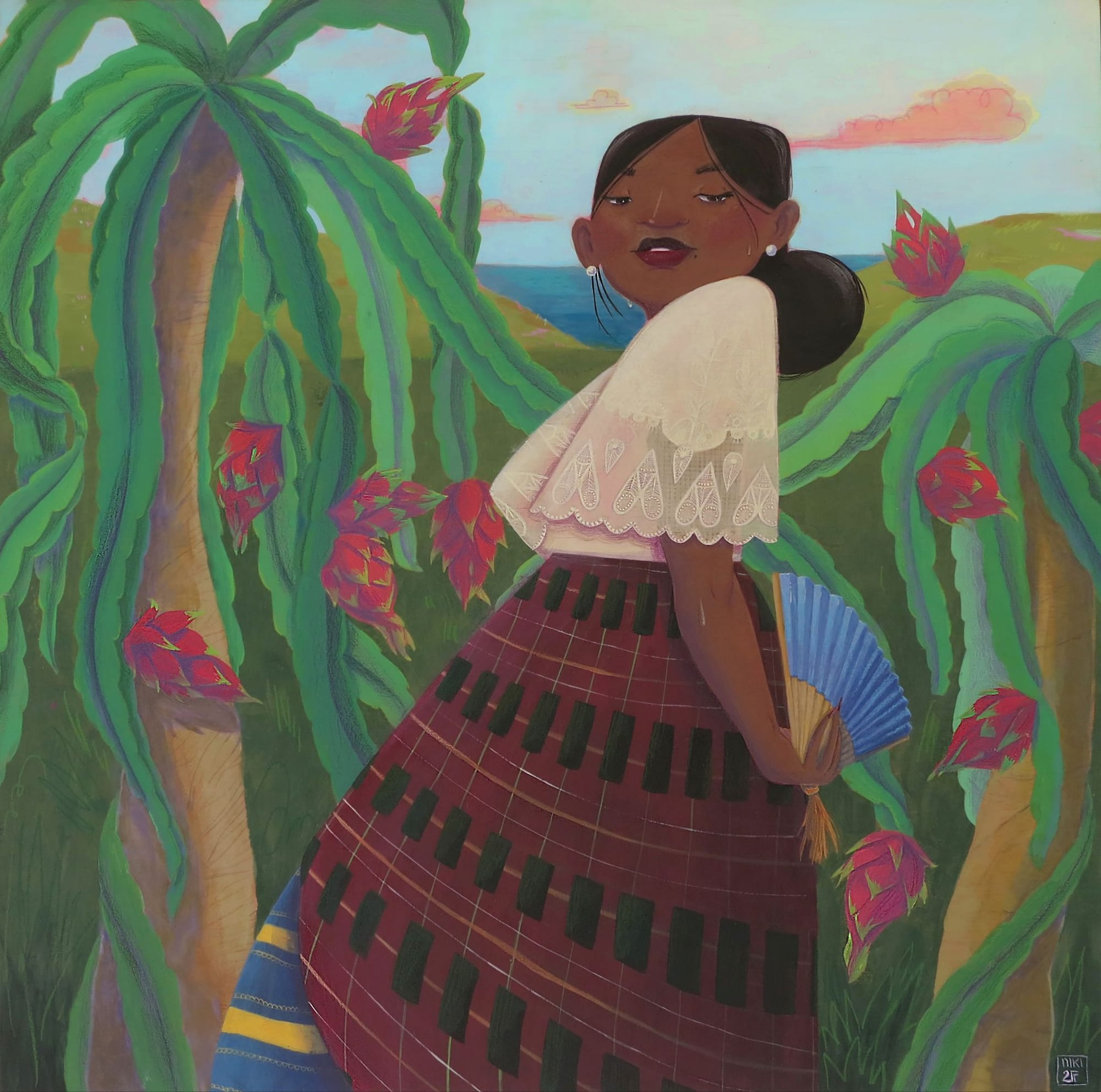 “Bayahan mo siya” artwork by Niki Toney. Photo courtesy of Niki Toney.