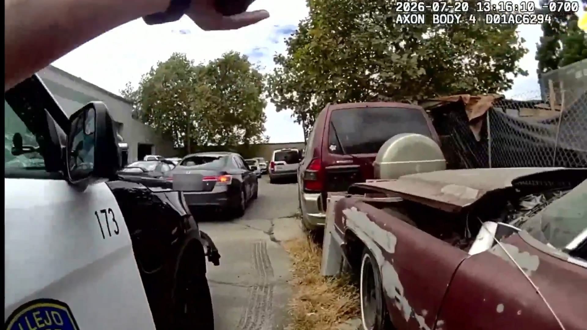 Vallejo police release video of July 20 shootout that killed suspect