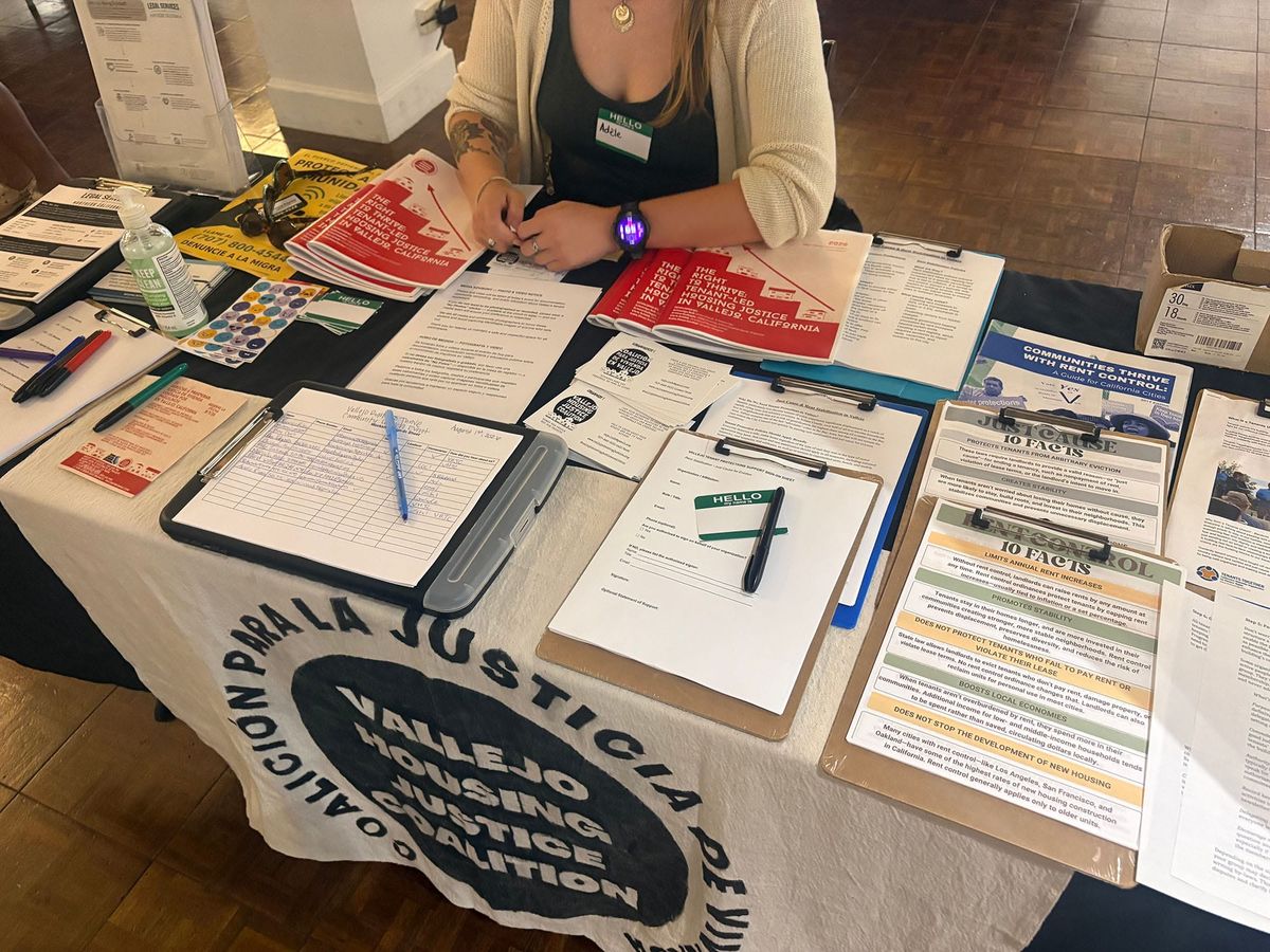 Vallejo tenants, housing reform advocates call for slate of housing reform policies